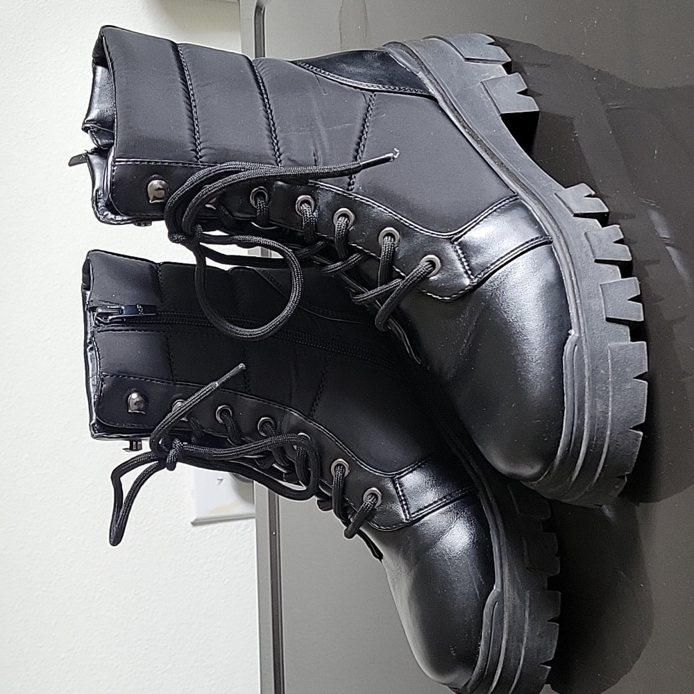 Marc Fischer military style combat boots
